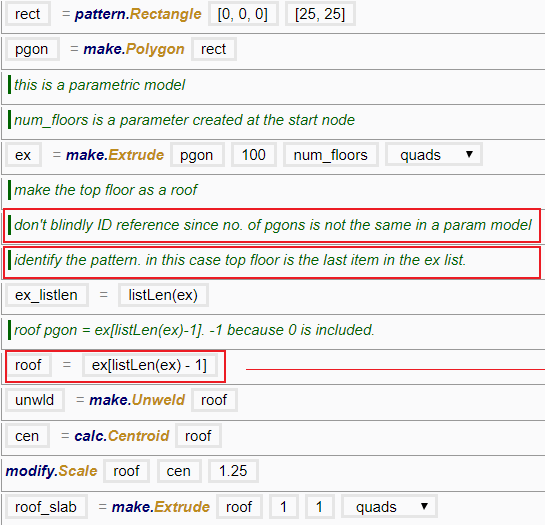 Changing Index in a Parametric Model - Bug 1 - Intended - Procedures.png